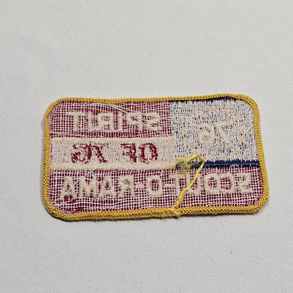 Vintage 1976 BOY SCOUTS OF AMERICA Spirit of '76 Scout-O-Rama PATCH BSA USA - Picture 2 of 3